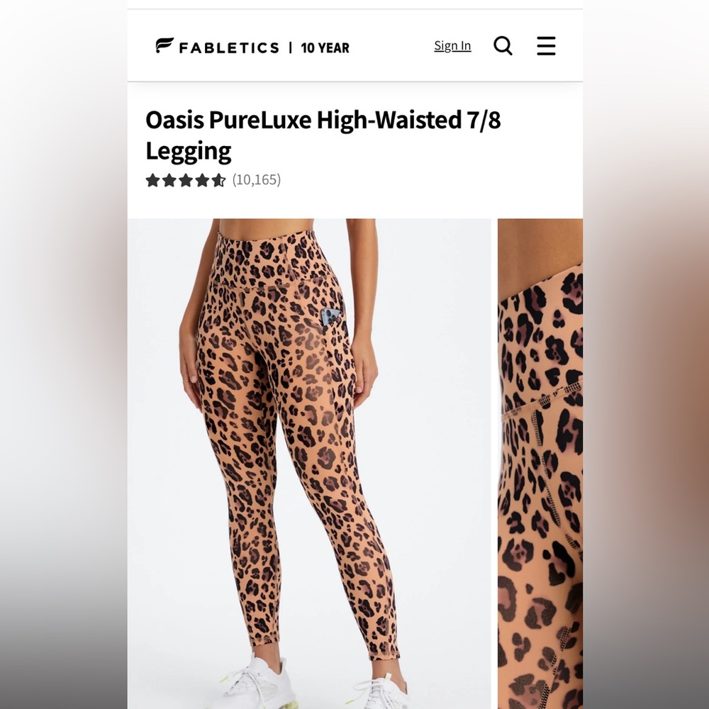 Fabletics High Rise leggings
